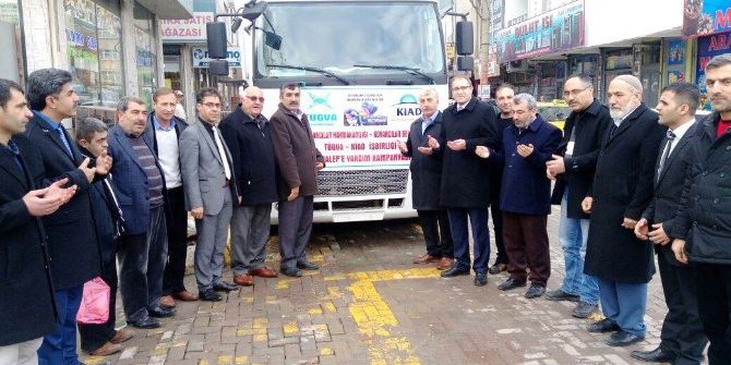 Kovancılar’dan Halep’e Yardım