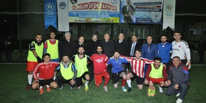 Tokat’ta “Yurdum Spor Yapıyor” Futbol Turnuvası