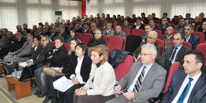 Kaymakam Ateşoğlu Daire Amirleri Ve Muhtarlarla Buluştu