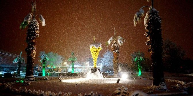 Manisa Sarıgöl’de Okullara Kar Tatili
