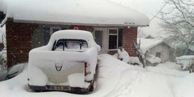 Ulaşıma Kar Engeli