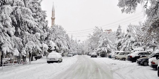 Gediz’de Kar Sevinci