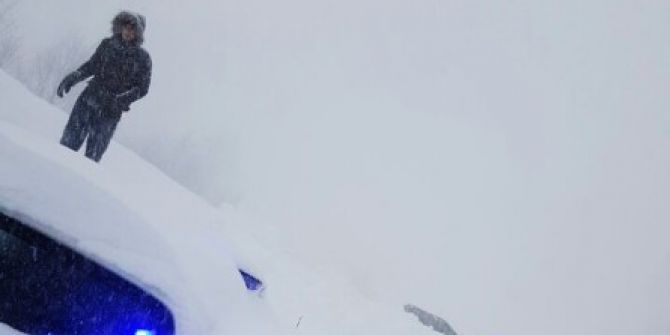 Çığ Altında Kalanlara Yardıma Giden Jandarma Ekiplerinin Üzerine Çığ Düştü