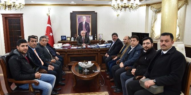 Şanlıurfa Gazeteciler Derneğinden Vali Tuna’ya Ziyaret