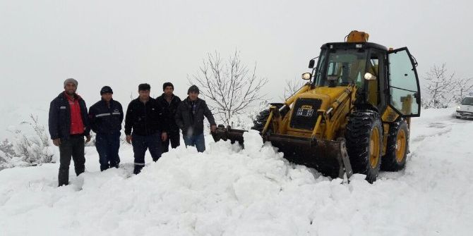 Salihli Belediyesi’nden Karla Etkin Mücadele
