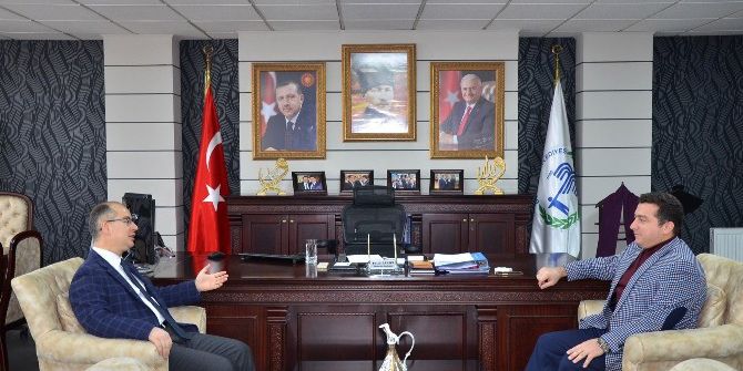 Kaymakam Yaman’dan Başkan Bakıcı’ya Ziyaret