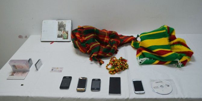 Aliağa’da Terör Operasyonunda 2 Kişi Gözaltına Alındı