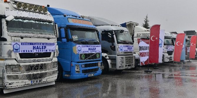 Yıldırım’dan Halep’e Kardeş Desteği