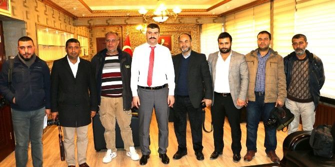 Akçakale’nin Yeni Kaymakamı Basınla Bir Araya Geldi