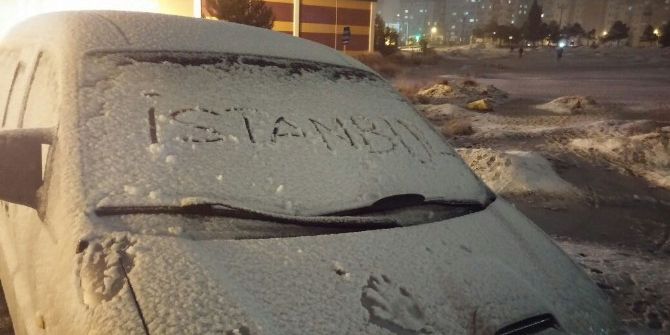 Beylikdüzü Beyaza Büründü