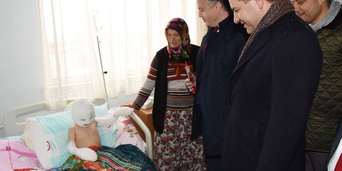 Yangında Yaralanan Çocuk İçin Seferber Oldular