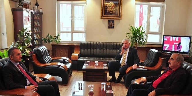 Kaymakamı Pişkin’den Başkan Şahin’e Ziyaret