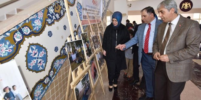 Ahlat’ta Proje Faaliyetleri Fotoğraf Sergisi Açıldı