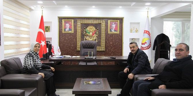 Milletvekili Hüsniye Erdoğan’dan Başkan Tutal’a Ziyaret