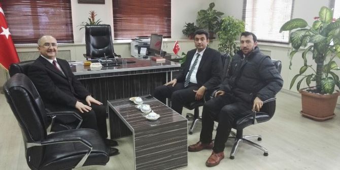 Kaymakam Kara’dan İlçe Milli Eğitim Müdürlüğü’ne Ziyaret