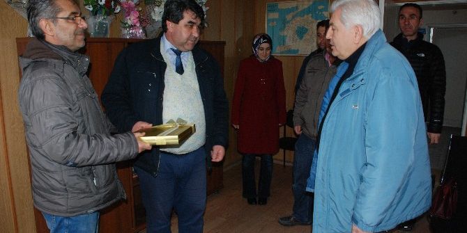 11 Yıllık Maliye Çalışanına Veda Ziyareti