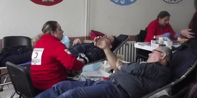 Çan Anadolu Lisesi’nden Kızılay’a 79 Ünite Kan Bağışı