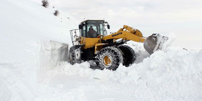 Muş’ta Karla Mücadele Çalışması