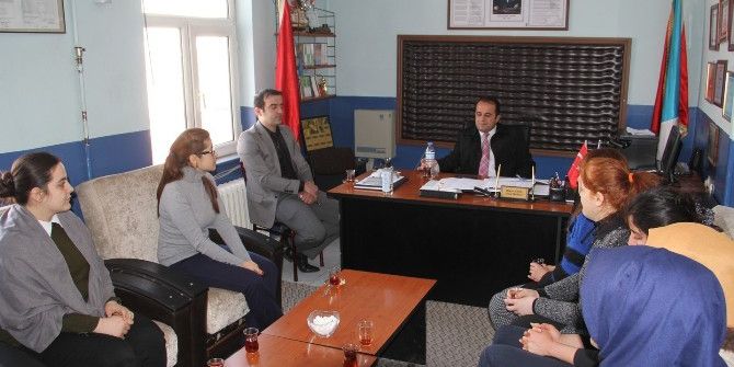 Müdür Samsa’dan Okul Ziyareti