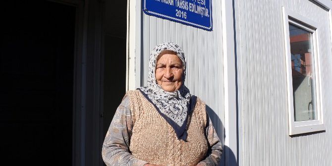 Büyükşehir’den Hafise Nine’ye Yeni Yuva