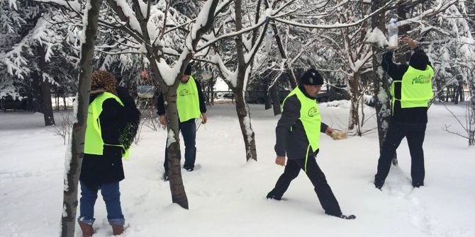 Keçiören Belediyesi Gönüllü Akademisi Sokak Hayvanlarını Unutmadı