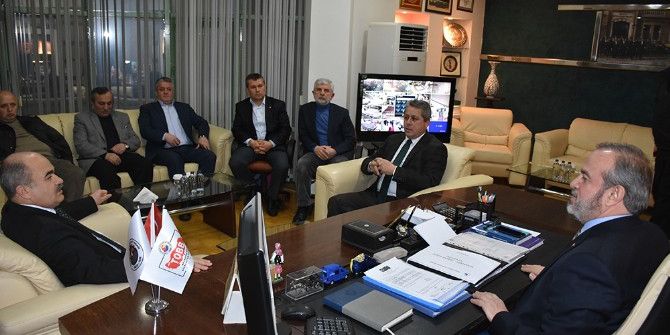 Vali Dağlı Dtso’yu Ziyaret Etti