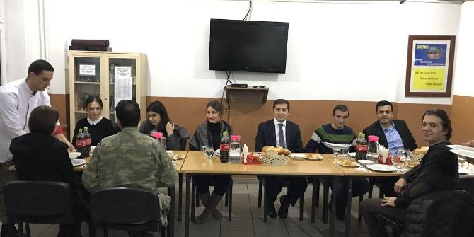 Tutak’ta Emekliye Ayrılacak Koruculara Veda Yemeği