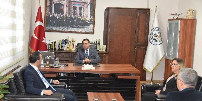 Kaymakam Arslan’dan Başkan Tokat’a Ziyaret