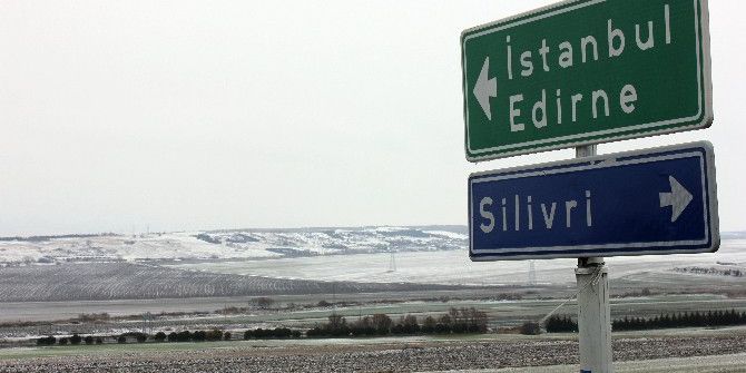 Silivri Beyaza Büründü