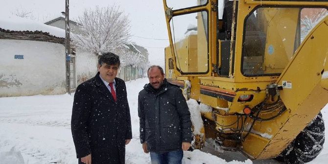 Pazaryeri’nde Yoğun Karla Mücadele Çalışmaları