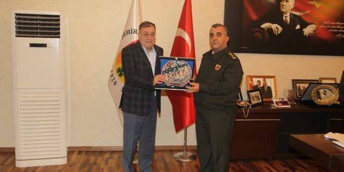 İl Jandarma Komutanı Akça’dan Ntso’ya Veda Ziyareti