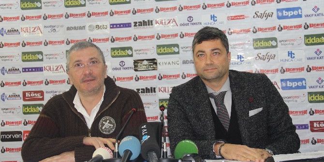 Şahin: "Adanaspor’un Ligde Kalması İçin Çaba Sarf Edeceğiz"