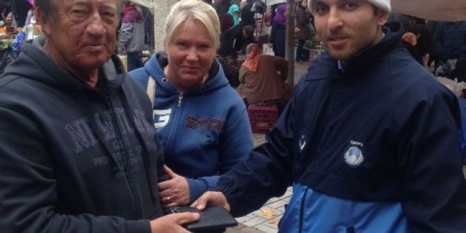 Rus Turistin Kaybolun Cüzdanı Zabıta Tarafından Bulundu