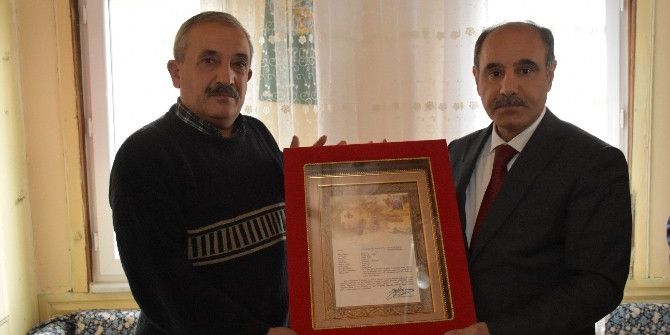 Şehit Coşkun İşleyen’in Ailesine “Şehadet Belgesi” Verildi