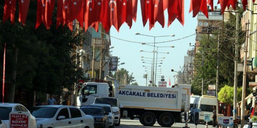 Akçakale Türk Bayrakları İle Donatıldı