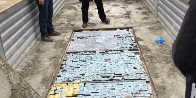 Suriye Sınırında 1 Buçuk Milyon Değerinde Kaçak İlaç Ele Geçirildi