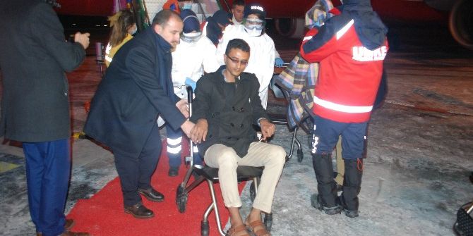 Yemen’den 160 Hasta Tedavi İçin Türkiye’ye Geldi