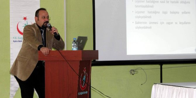 Aydın’da Sağlıkçılara Yönelik ‘Lejyoner’ Eğitimi Düzenlendi