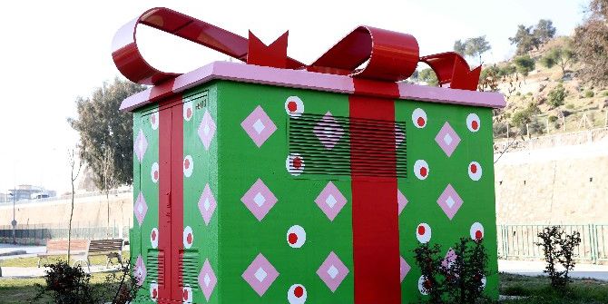 Karşıyaka’da Trafolar Sanat Eserine Dönüştü