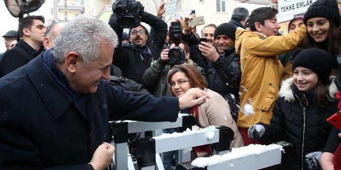 Başbakan Binali Yıldırım Sincan’ı Ziyaret Etti