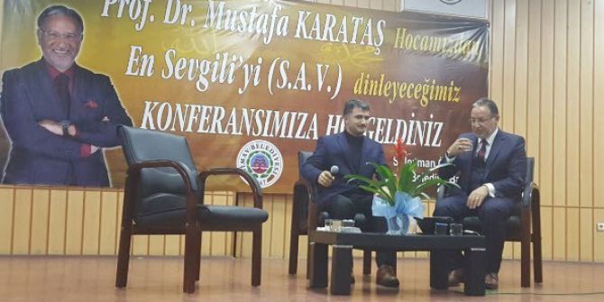 Simav’da Mustafa Karataş Konferansı