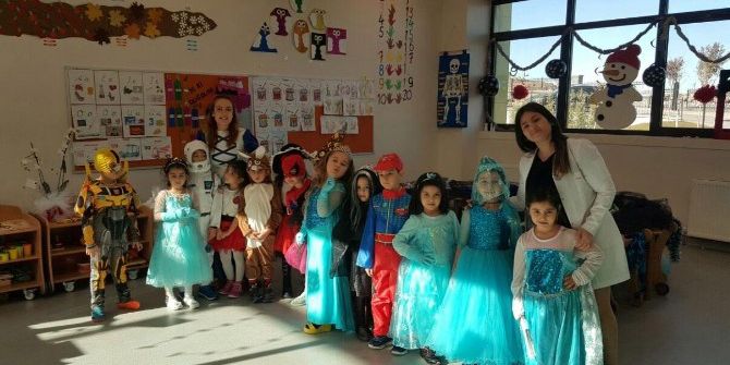 Minik Ted’liler Kostüm Partisinde Eğlendi