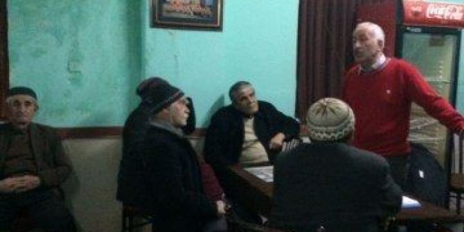 Fiskobirlik,yönetimi Köyleri Tarıyor