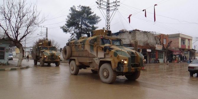 Elbeyli İlçesinde Askeri Hareketlilik