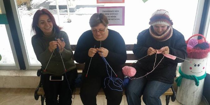 Bozüyük’te Veliler İlmek İlmek Sevgi İşliyorlar