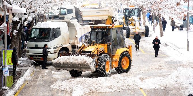 Aksaray Belediyesi’nde Kar Alarmı