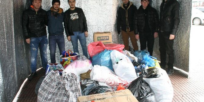 Devrekliler Halep İçin Yardım Çadırı Kurdu