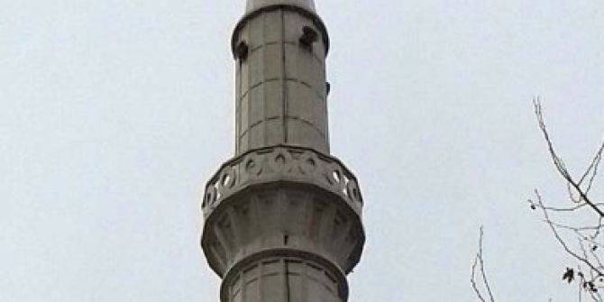 Alanya’da Minareye Yıldırım Düştü