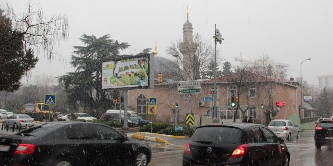 Çamlıca Tepesi Beyaza Büründü