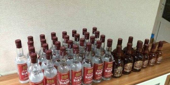 Yılbaşı Öncesinde Şanlıurfa’da Kaçak İçki Operasyonu